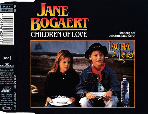 Jane Bogaert : Children Of Love (CD, Single)
