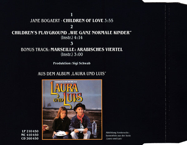 Jane Bogaert : Children Of Love (CD, Single)