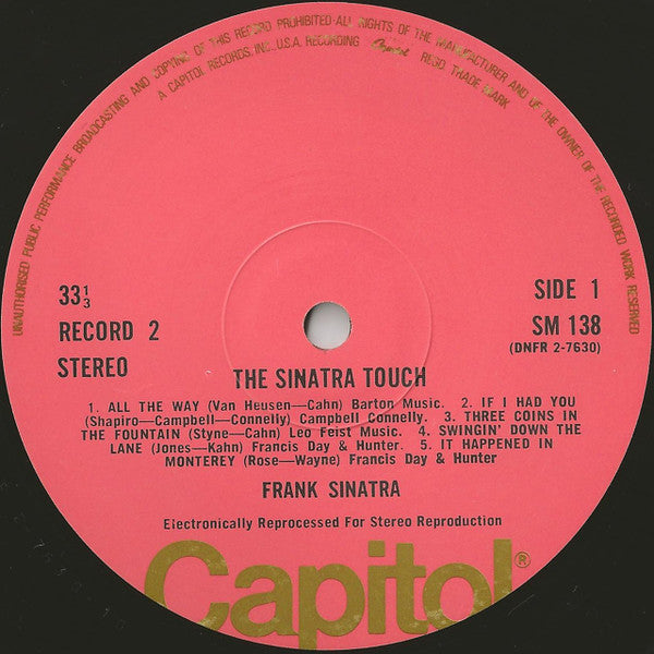Frank Sinatra : The Sinatra Touch (6xLP, Comp, Pin + Box)