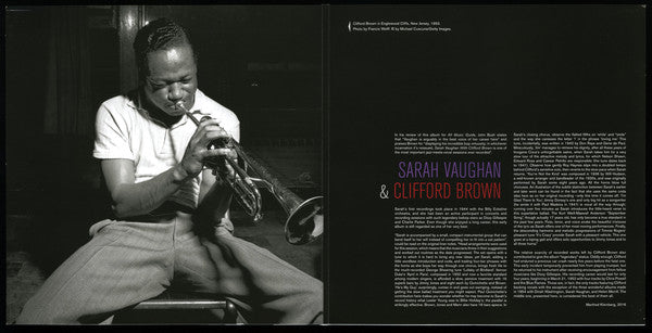 Sarah Vaughan & Clifford Brown : Sarah Vaughan & Clifford Brown (LP, Album, Mono, Dlx, Ltd, RE, 180)