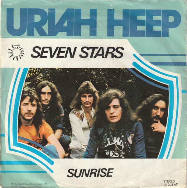 Uriah Heep : Seven Stars  (7", Single)
