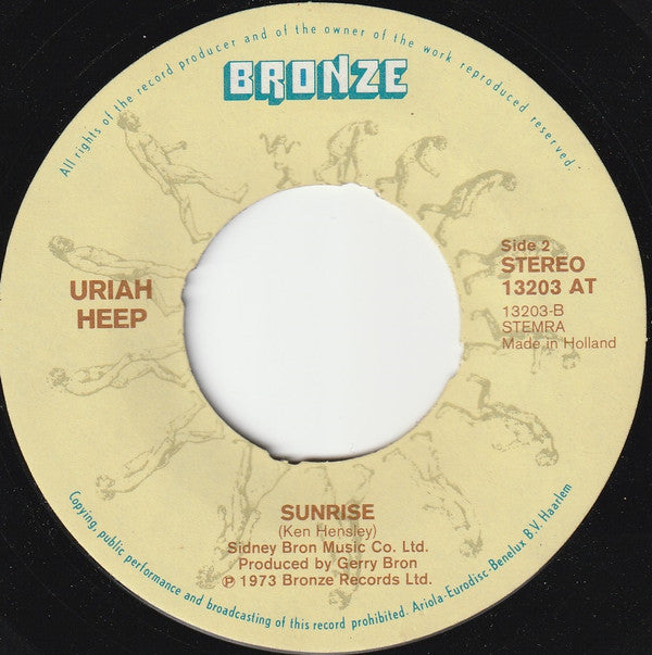 Uriah Heep : Seven Stars  (7", Single)