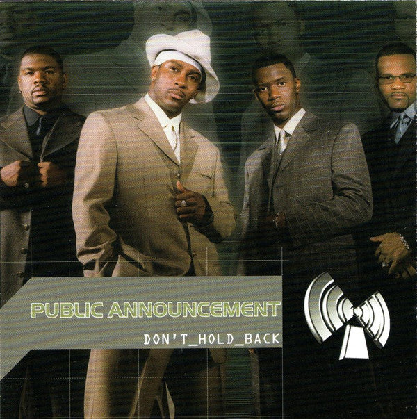 Public Announcement : Don't Hold Back (CD, Album)