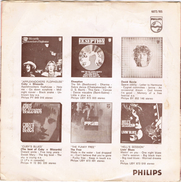 Blue Planet (4) : I'm Going Man I'm Going / Nothing In The World (7", Single, Mono)