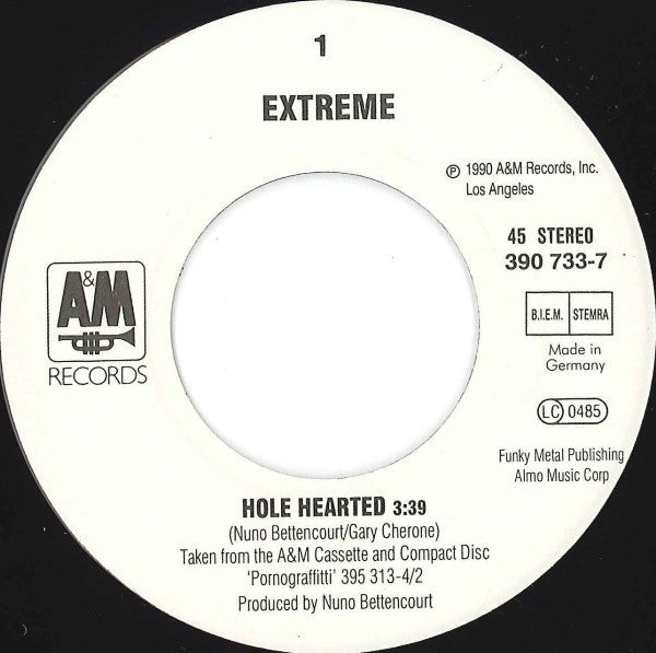 Extreme (2) : Hole Hearted (7", Single)