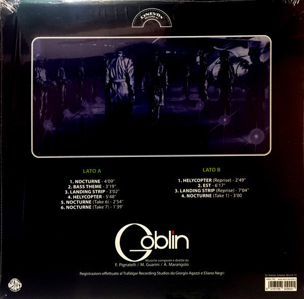 Goblin : Notturno (Colonna Sonora Originale Del Film) (LP, Album, RSD, Ltd, RE, S/Edition, Cle)