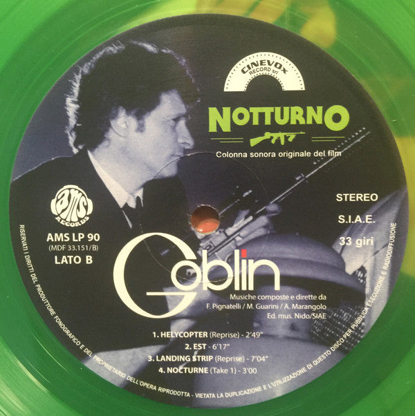 Goblin : Notturno (Colonna Sonora Originale Del Film) (LP, Album, RSD, Ltd, RE, S/Edition, Cle)
