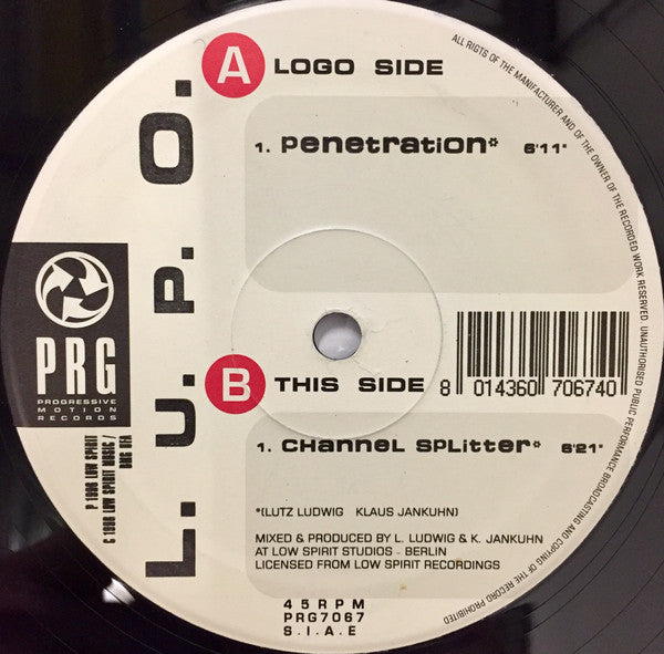 L.U.P.O. : Penetration / Channel Splitter (12")
