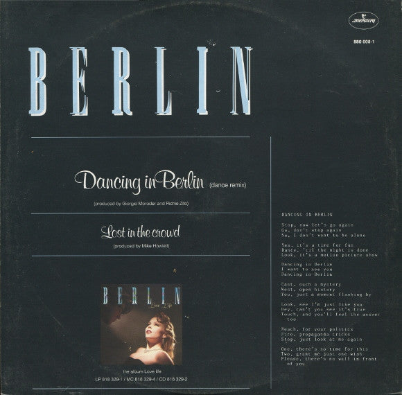 Berlin : Dancing In Berlin (Dance Remix) (12")