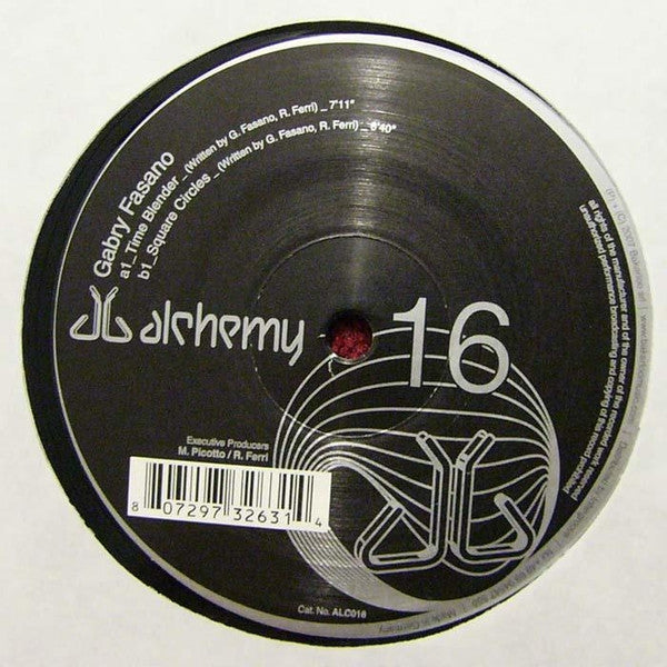 Gabry Fasano : Time Blender / Square Circles (12")