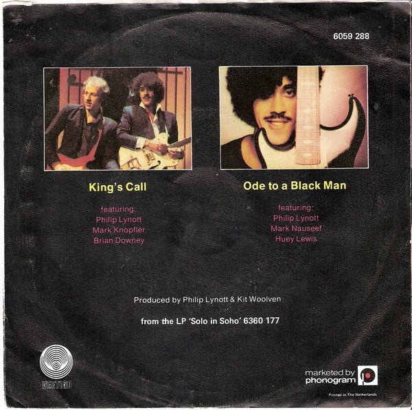 Philip Lynott* : King's Call (7", Single)