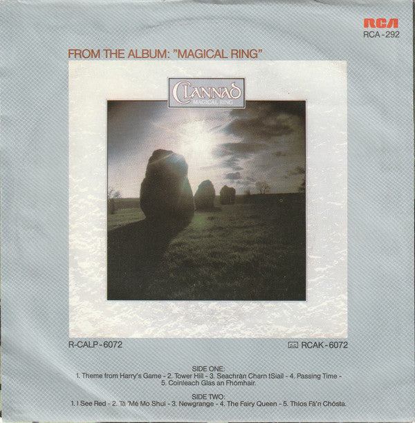 Clannad : Theme From Harry's Game (7", Single)
