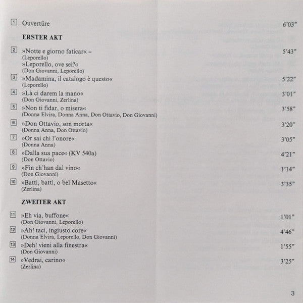 Wolfgang Amadeus Mozart, Sir Colin Davis : Don Giovanni (Querschnitt) (CD, Comp, RM)