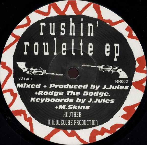 Rushin' Roulette : Rushin' Roulette EP (12", EP)