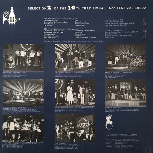 Various : 10th International Traditional Jazz Festival Breda 1980 2 (LP, Comp)