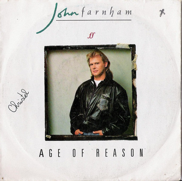John Farnham : Age Of Reason (7", Single)
