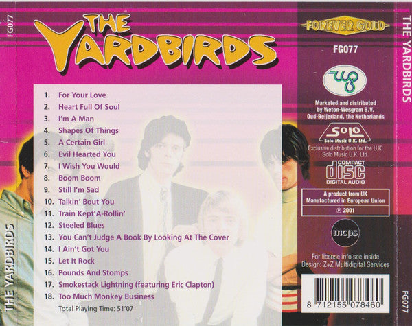 The Yardbirds : The Yardbirds (CD, Comp)