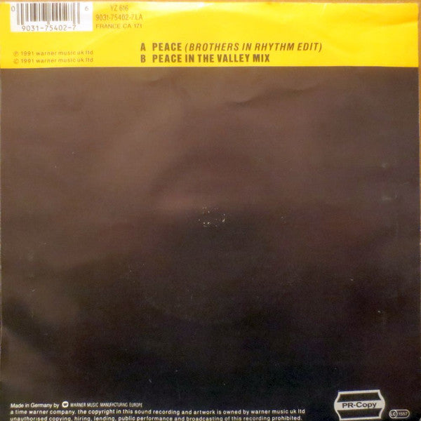 Sabrina Johnston : Peace (7")