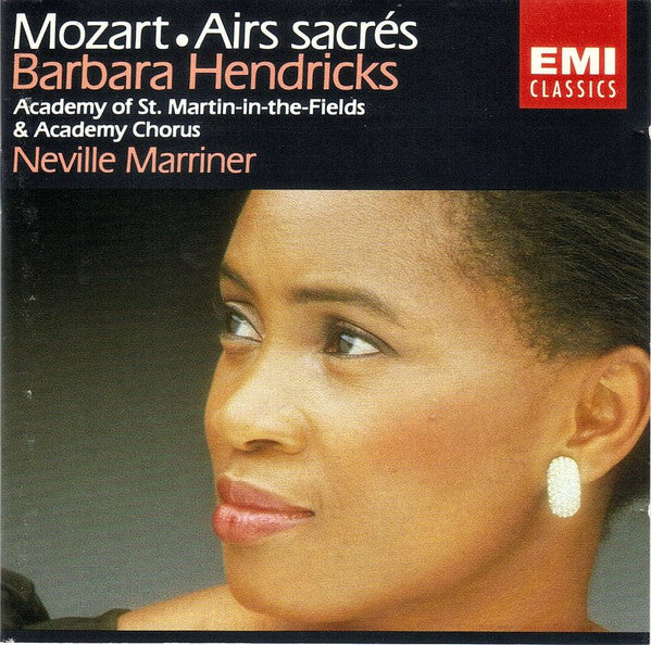 Wolfgang Amadeus Mozart : Barbara Hendricks, Sir Neville Marriner : Airs Sacrés/Sacred Arias (CD, Album)