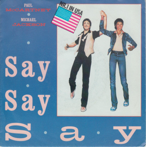 Paul McCartney & Michael Jackson : Say Say Say (7", Single)