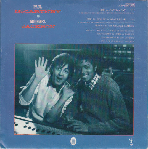 Paul McCartney & Michael Jackson : Say Say Say (7", Single)