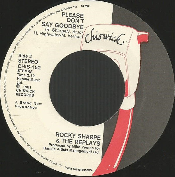 Rocky Sharpe & The Replays : Come On Let's Go (7", Single)