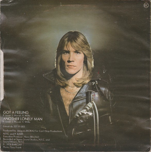 Patrick Juvet : Got A Feeling (7", Single)