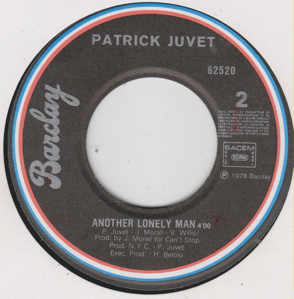 Patrick Juvet : Got A Feeling (7", Single)