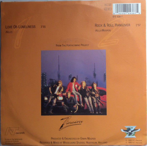 Zinatra : Love Or Loneliness (7", Single)