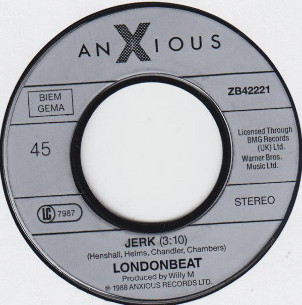 Londonbeat : Failing In Love Again (7", Single)