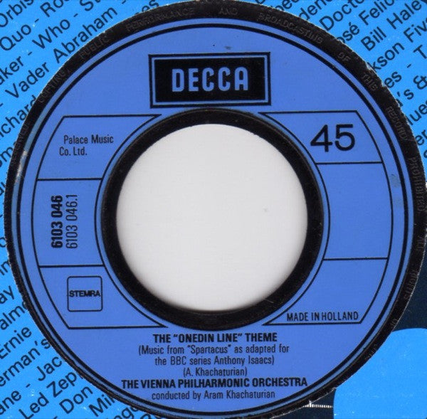 Wiener Philharmoniker : The "Onedin Line" Theme (7")
