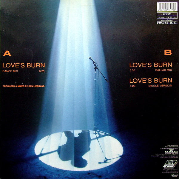 Karl Keaton : Love's Burn (12", Maxi)