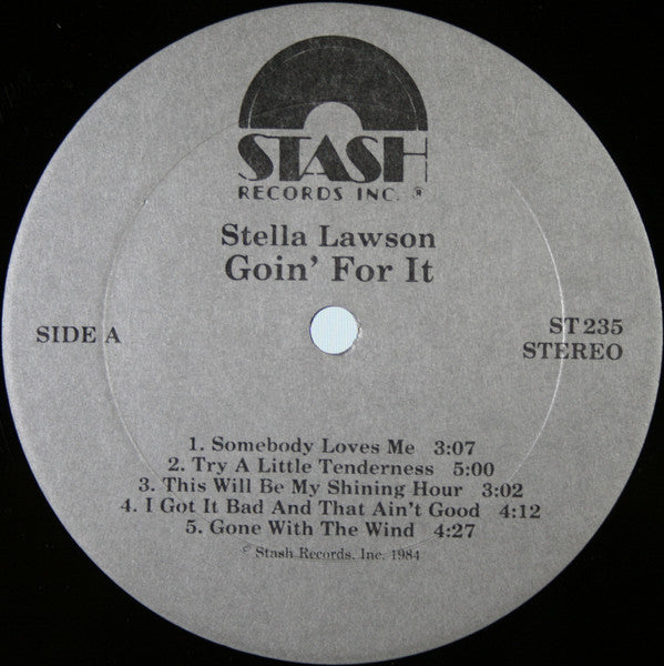 Stella Lawson (2) : Goin' For It (LP, Album)