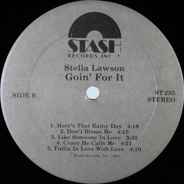 Stella Lawson (2) : Goin' For It (LP, Album)