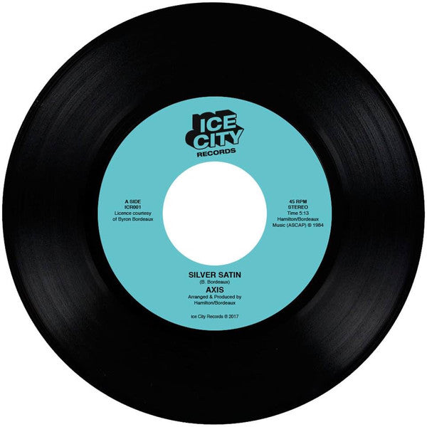 Axis (40) : Silver Satin / Runaway Love (7", Ltd)