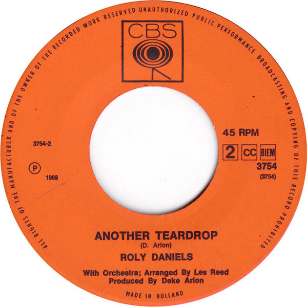 Roly Daniels : Love Is A Symphony (7", Single)