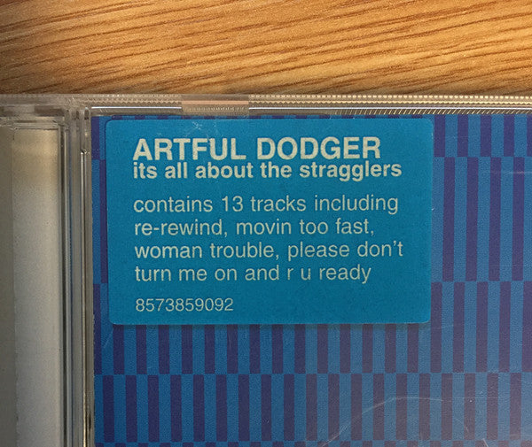 Artful Dodger : Its All About The Stragglers (CD, Album)