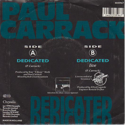 Paul Carrack : Dedicated (7")
