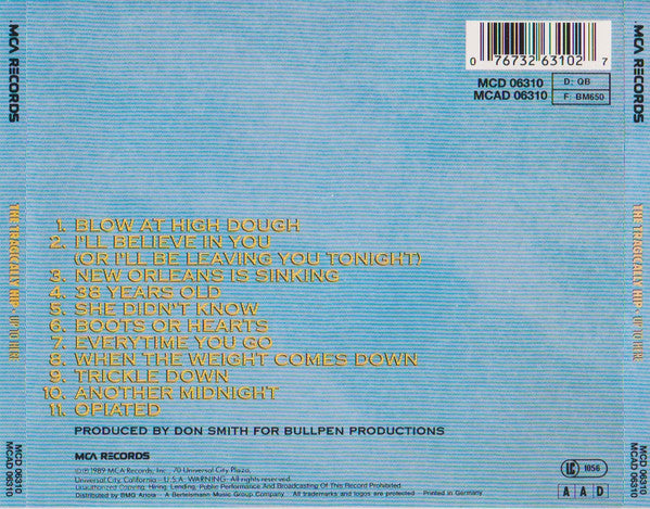 The Tragically Hip : Up To Here (CD, Album)