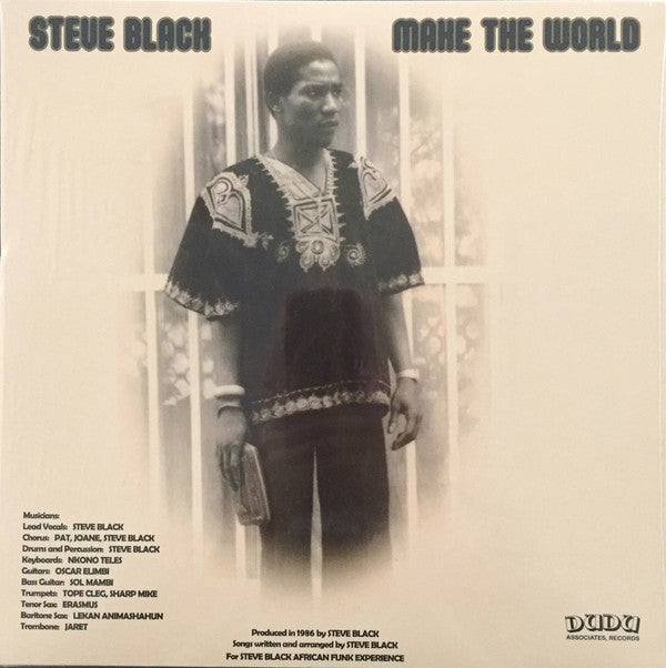 Steve Dudu Black : Make The World (LP, Album, Ltd)