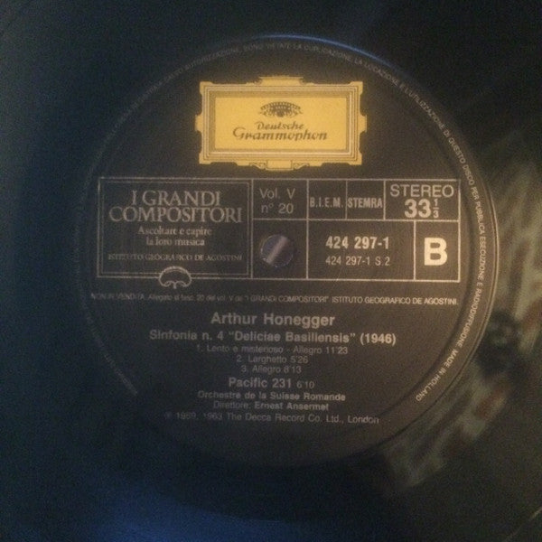 Erik Satie, Darius Milhaud, Arthur Honegger : Satie Milhaud Honegger (LP, Comp)