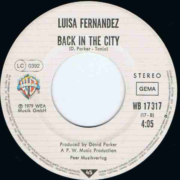 Luisa Fernandez : We All Love You Superman (7")