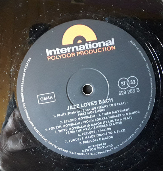 Frank Nizzari, Frank Gallagher (2), Fred Buda, Newton Wayland : Jazz Loves Bach (LP, Album)