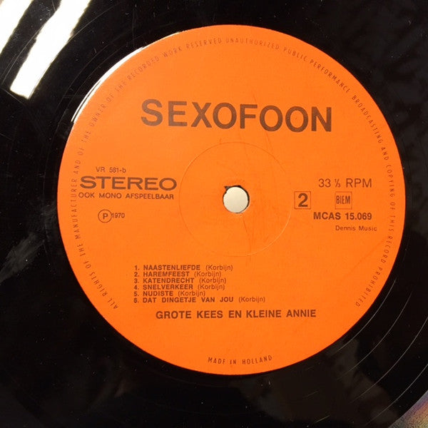Grote Kees & Kleine Annie, Grote Kees*, Kleine Annie* : Schaamliedjes (LP, Album)