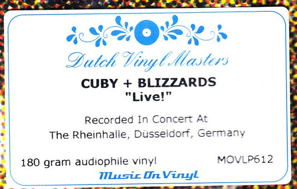 Cuby + Blizzards : Cuby + Blizzards Live (Recorded In Concert At The Rheinhalle Dusseldorf) (LP, Album, RE, Gat)