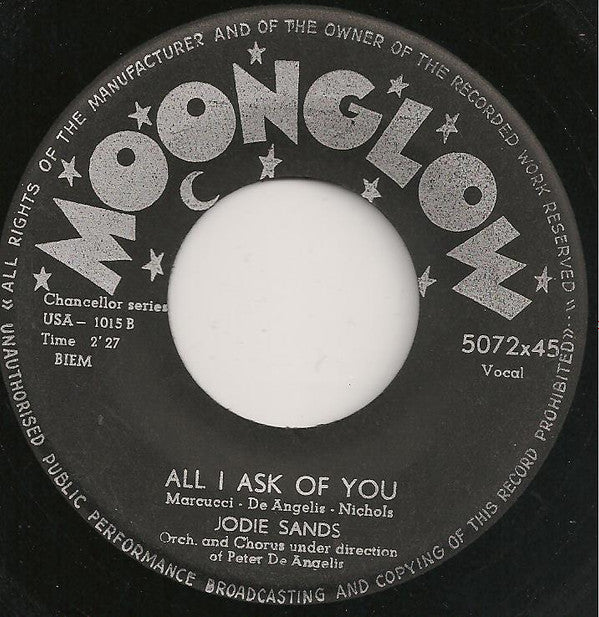 Jodie Sands : Love Me Again  (7")