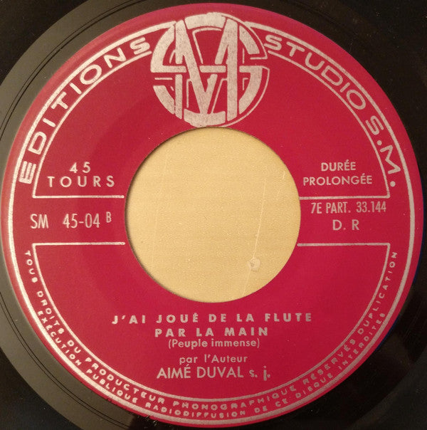 Aimé Duval : Le Seigneur Reviendra (7", EP)