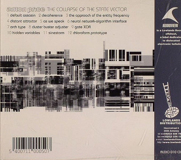Anton Price : The Collapse Of The State Vector (CD, Album)