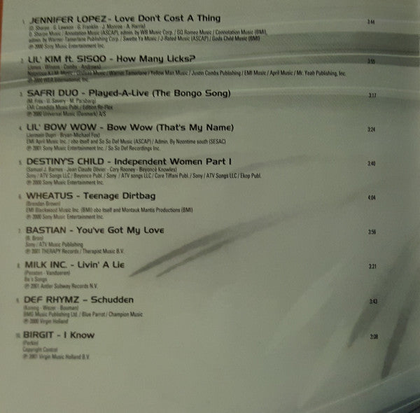 Various : Megafestatie 2001 (CD, Comp)