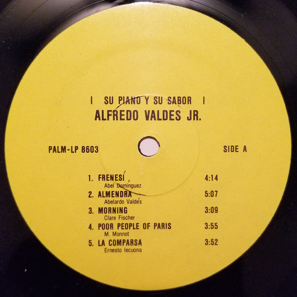 Alfredo Valdés Jr. : ¡Su Piano Y Su Sabor! (LP, Album)